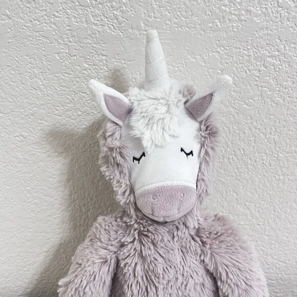 Slumberkins Rose Pink Unicorn Kin Plush Lovey 12" - Picture 2 of 9